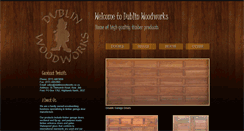 Desktop Screenshot of dublinwoodworks.co.za